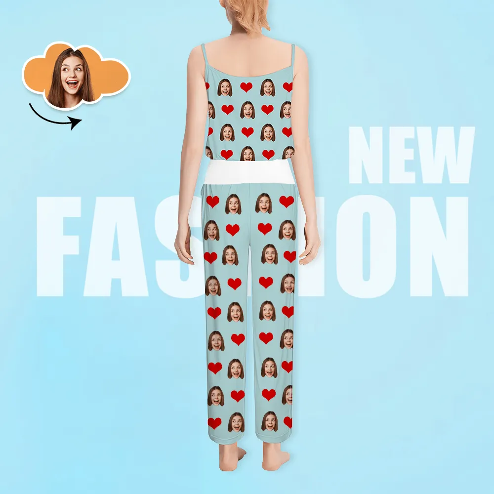 Custom Face Pajamas Sets Personalized Pajamas Unique Gifts for Her