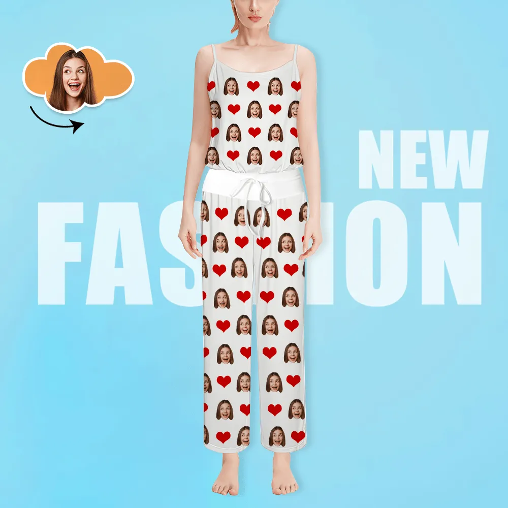 Custom Face Pajamas Sets Personalized Pajamas Unique Gifts for Her