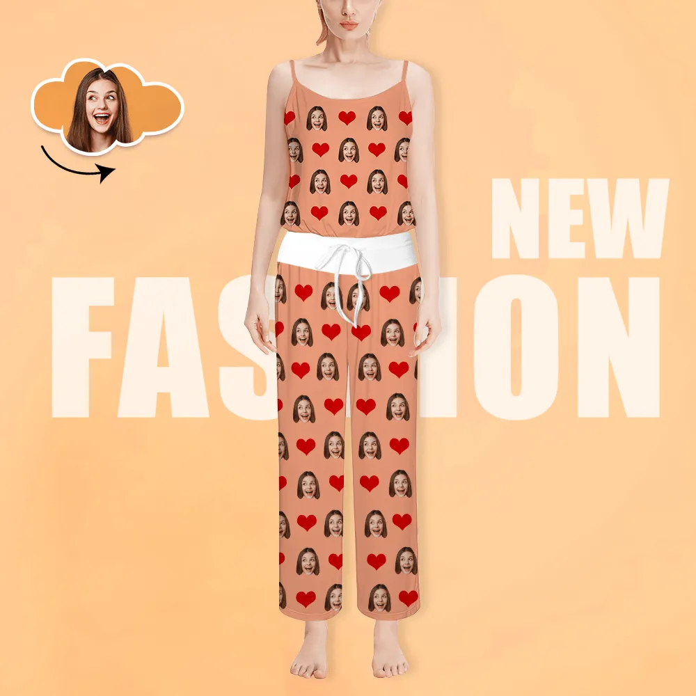 Custom Face Pajamas Sets Personalized Pajamas Unique Gifts for Her