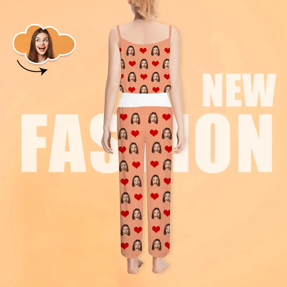 Custom Face Pajamas Sets Personalized Pajamas Unique Gifts for Her