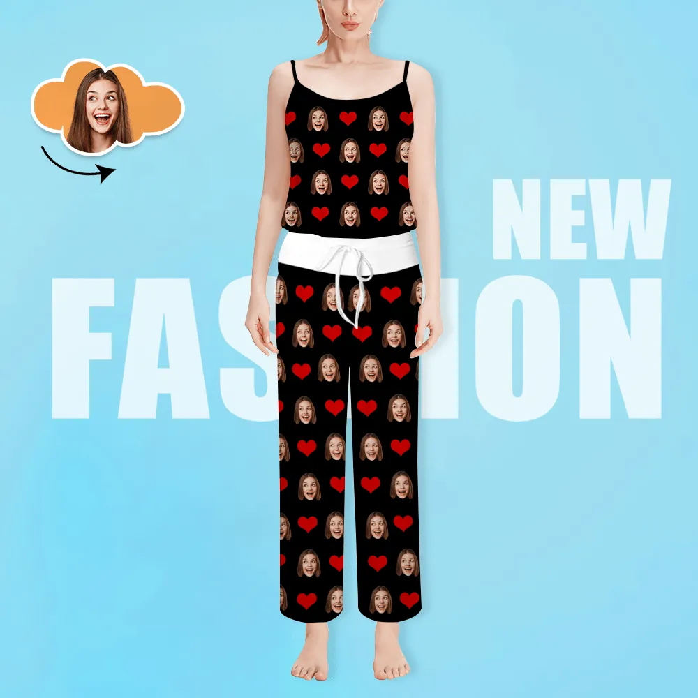 Custom Face Pajamas Sets Personalized Pajamas Unique Gifts for Her