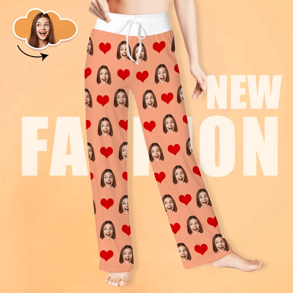 Custom Face Pajamas Sets Personalized Pajamas Unique Gifts for Her