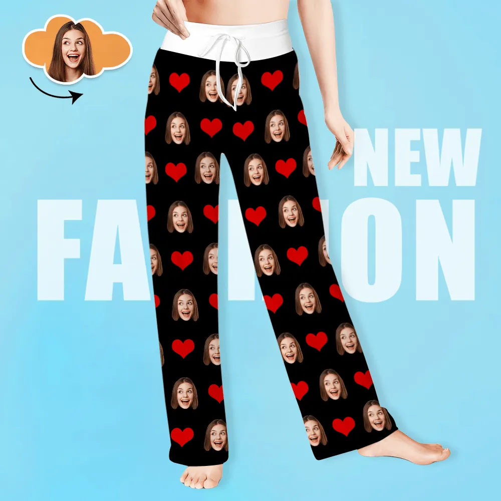Custom Face Pajamas Sets Personalized Pajamas Unique Gifts for Her