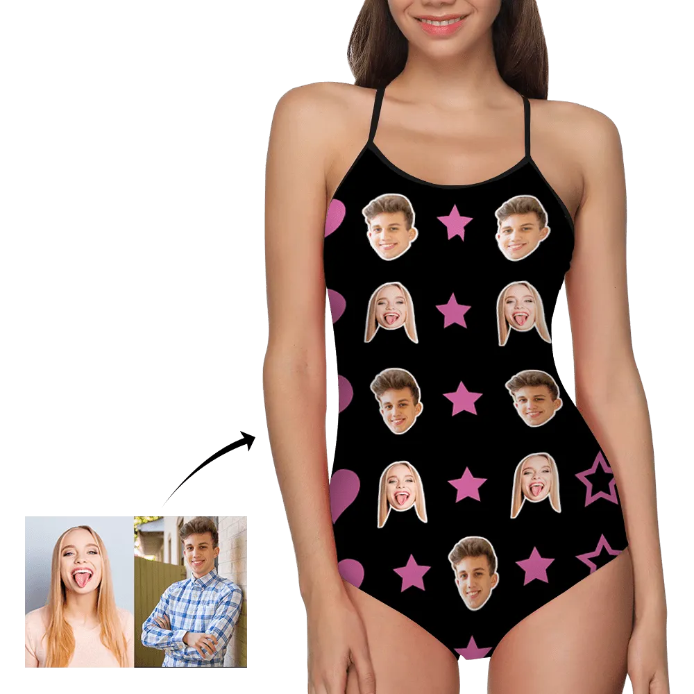 Custom Swimwear Photo Bathing Suit Swimming Gift