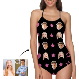 Custom Swimwear Photo Bathing Suit Swimming Gift