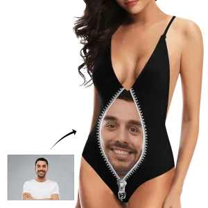 Customized Face Swimsuit Photo Swimwear Custom Swimming Suits