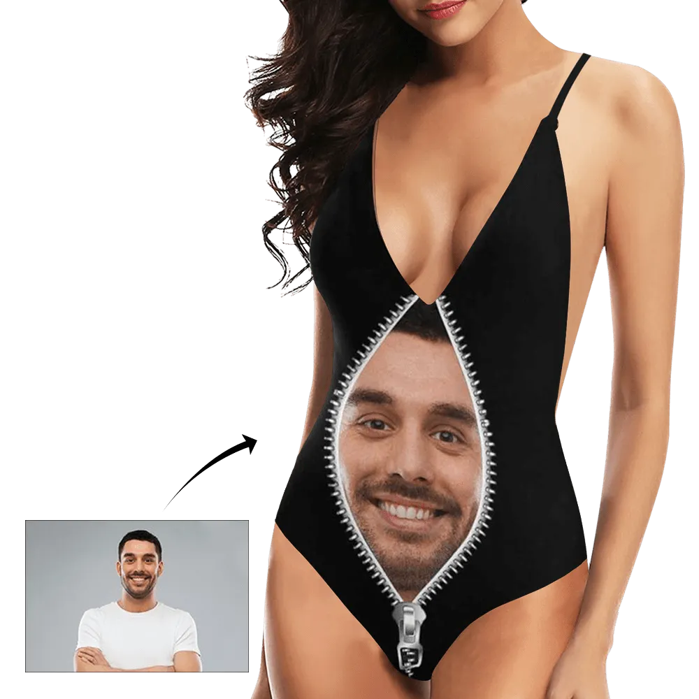 Customized Face Swimsuit Photo Swimwear Custom Swimming Suits