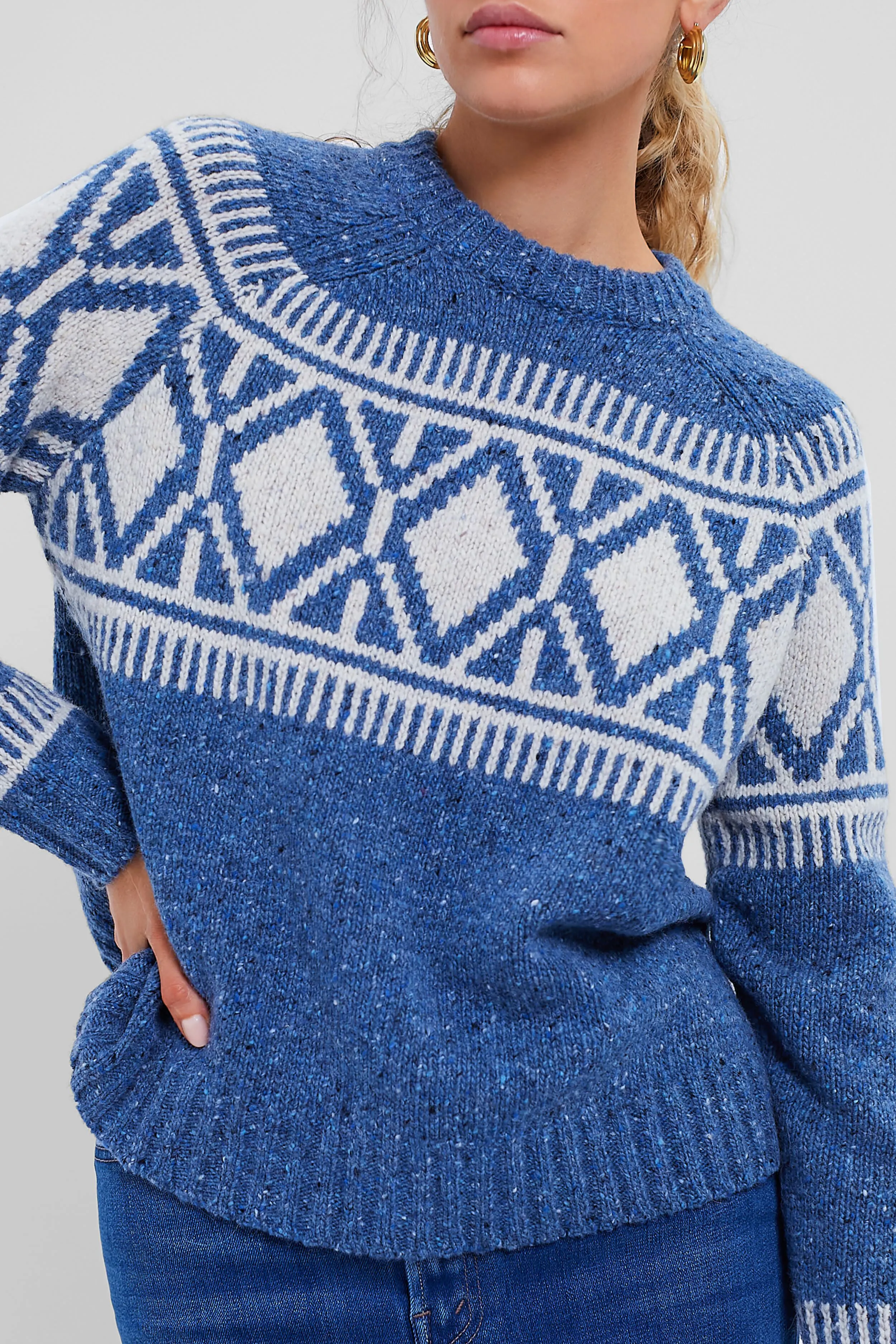Denim and Cream Naomi Crewneck