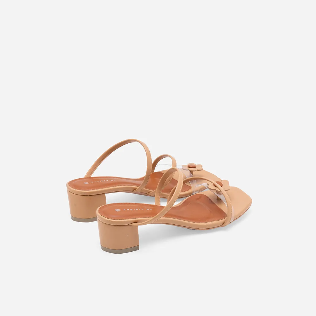 Diana Strappy Mules (Flower Edition)