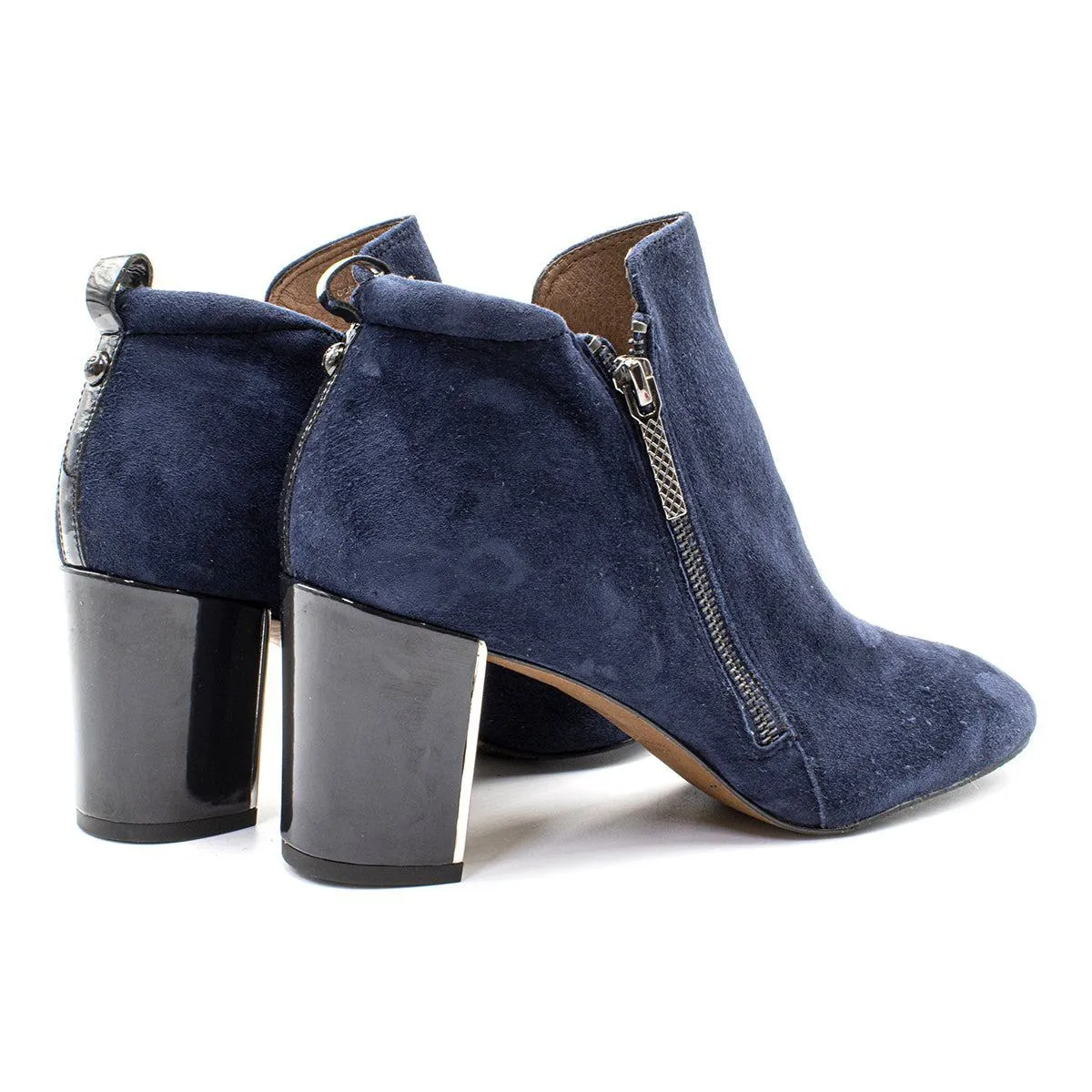 Donald J Pliner Coralie Ankle Boots Leather Blue Colour For Women