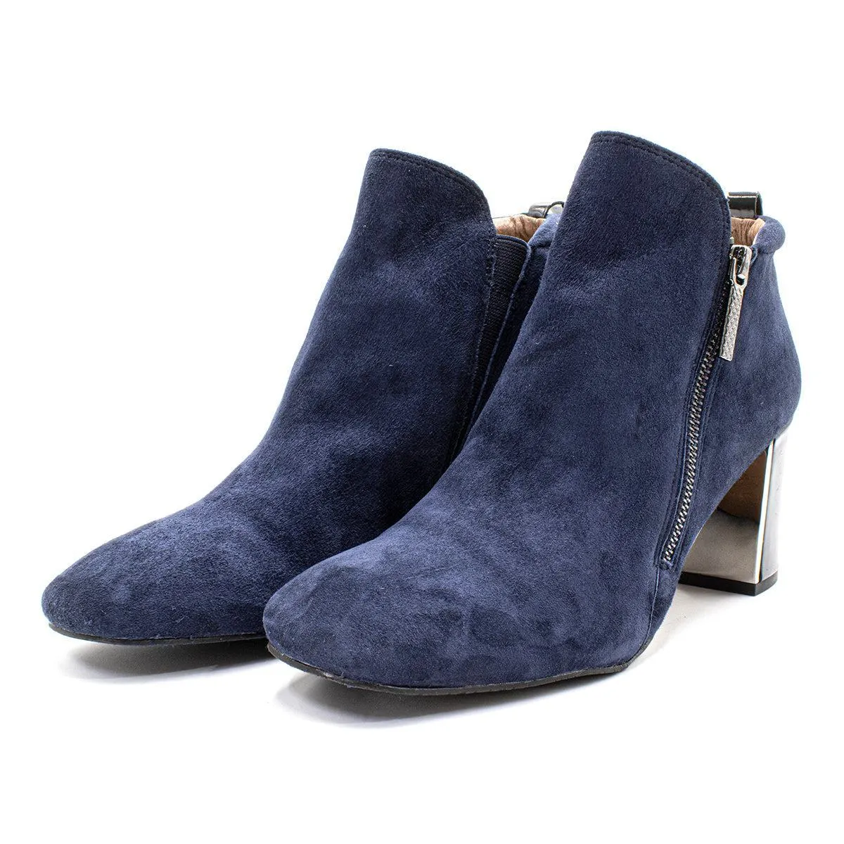 Donald J Pliner Coralie Ankle Boots Leather Blue Colour For Women