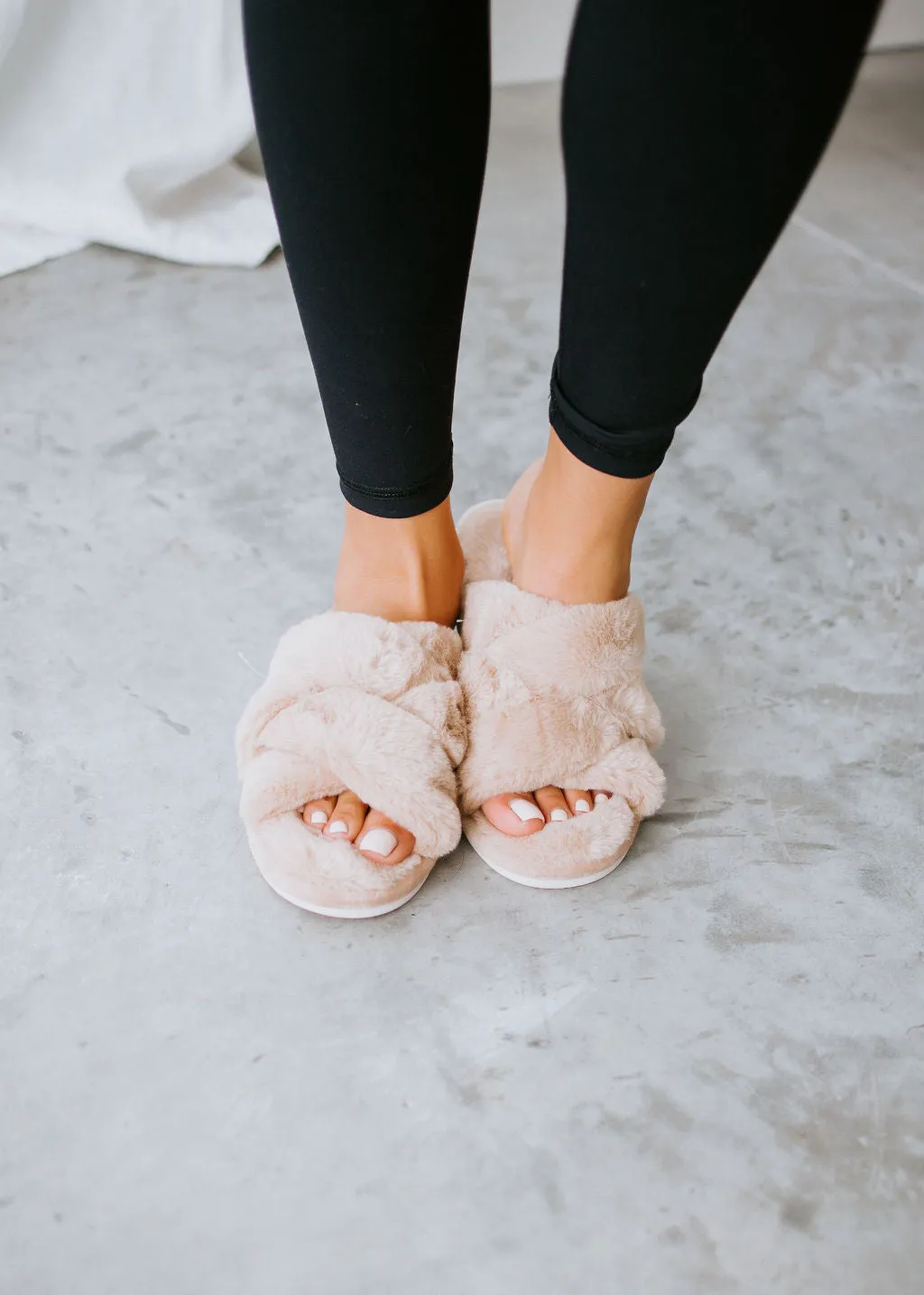 Double Cross Slippers by Lily & Lottie