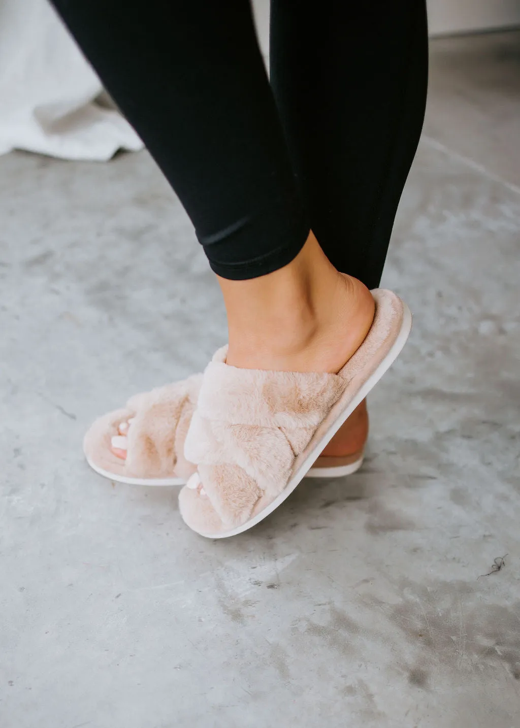 Double Cross Slippers by Lily & Lottie