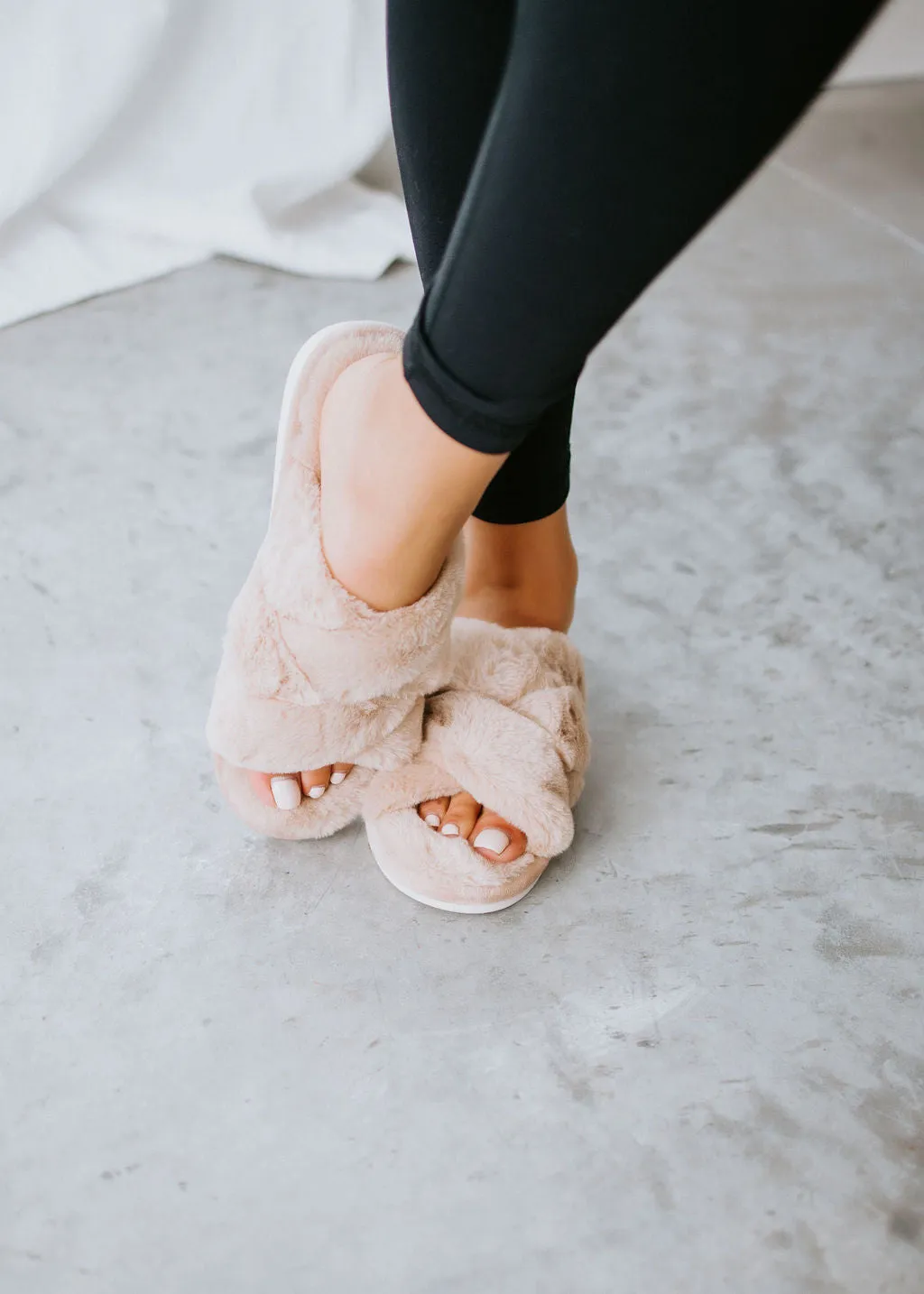 Double Cross Slippers by Lily & Lottie