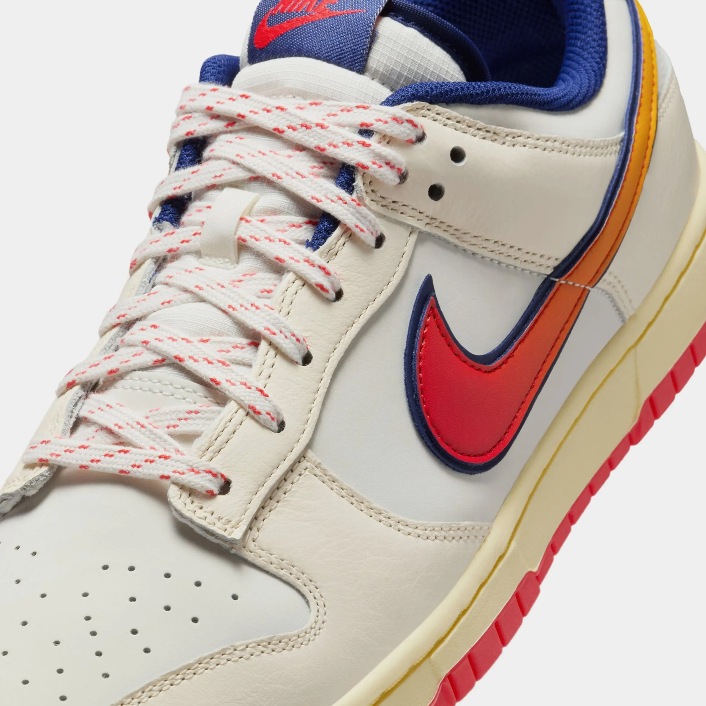 Dunk Low Retro SE Mens Basketball Shoes (Pale Ivory/Light Crimson/Sail)