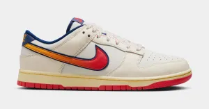 Dunk Low Retro SE Mens Basketball Shoes (Pale Ivory/Light Crimson/Sail)