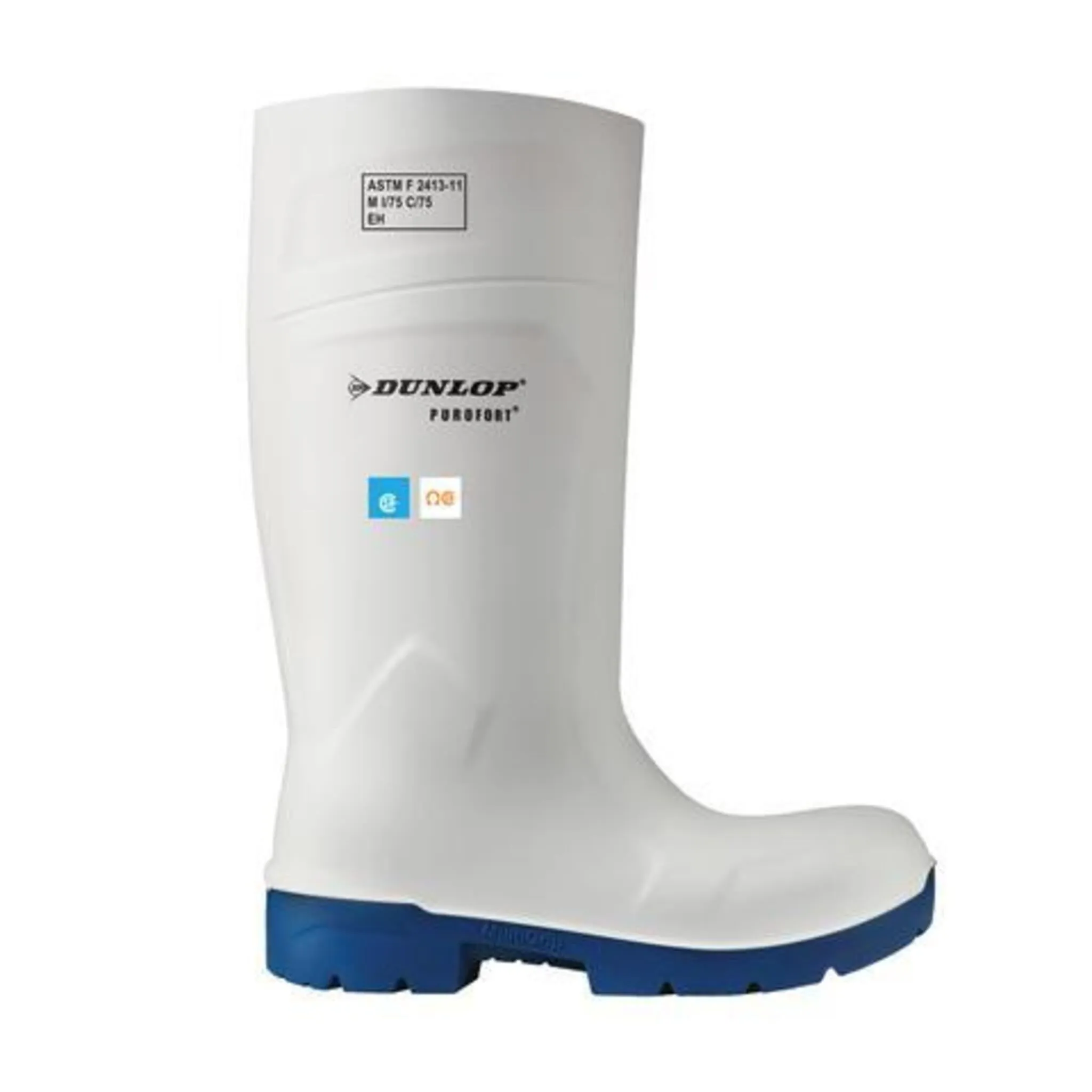 Dunlop Men's Safety Rain Boots Purofort FoodPro - CSA Approved, Steel Toe, Anti-Slip Outsole, Chemical Resistant, Thermal Insulation -4°F/-20°C , Durable and Reliable | Sizes 6-16