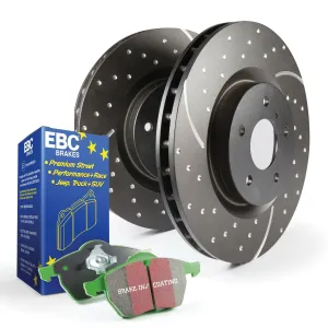 EBC Brakes S10KF1251 S10 Kits Greenstuff 2000 and GD Rotors