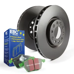 EBC Brakes S11KF1203 S11 Kits Greenstuff 2000 and RK Rotors;