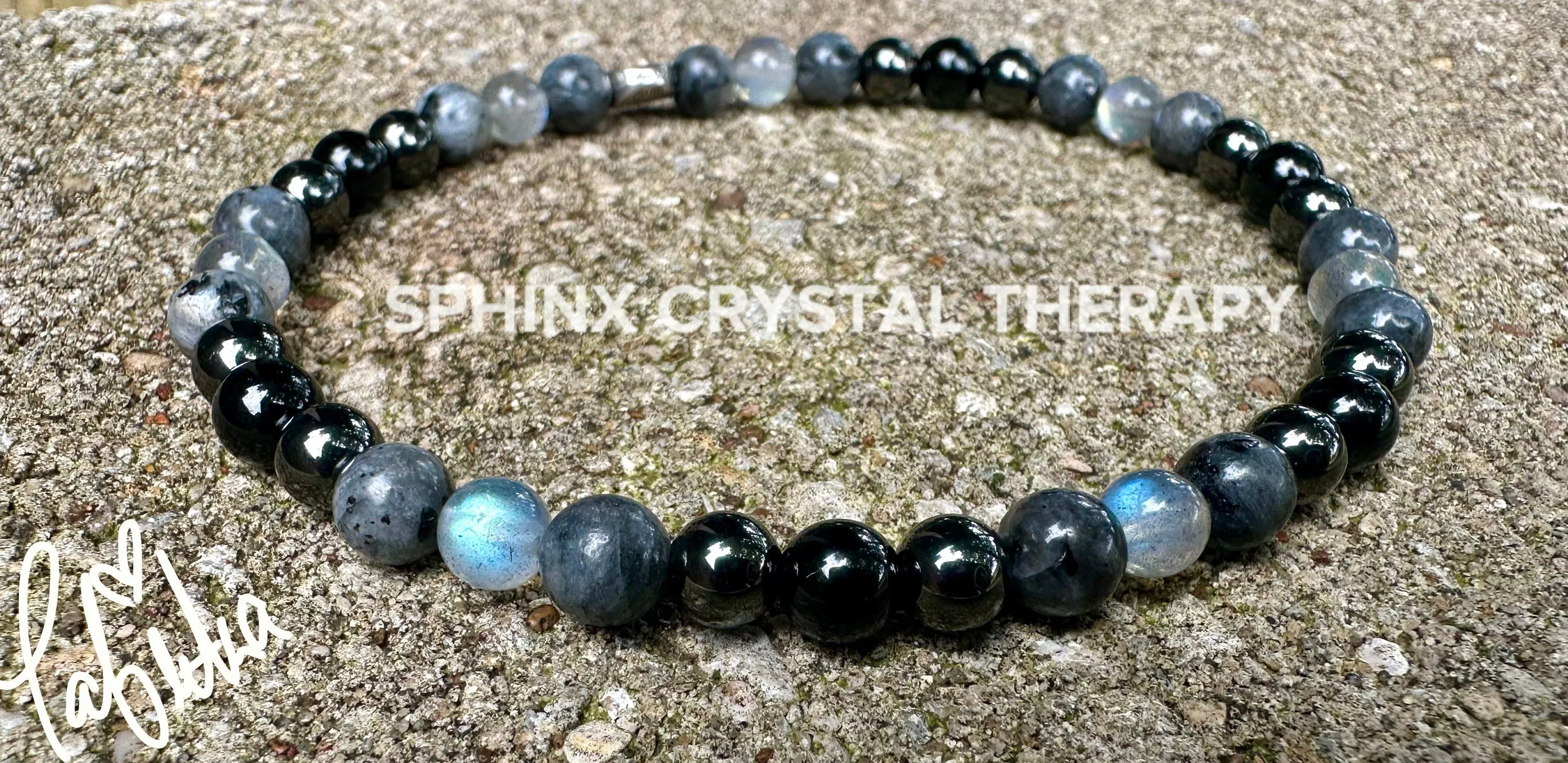 Empath Protection Anklet - Absorb Negativity " The Empath's Rainboots " - Empathy Aura Shield - Black Tourmaline Gemstone Crystal Healing
