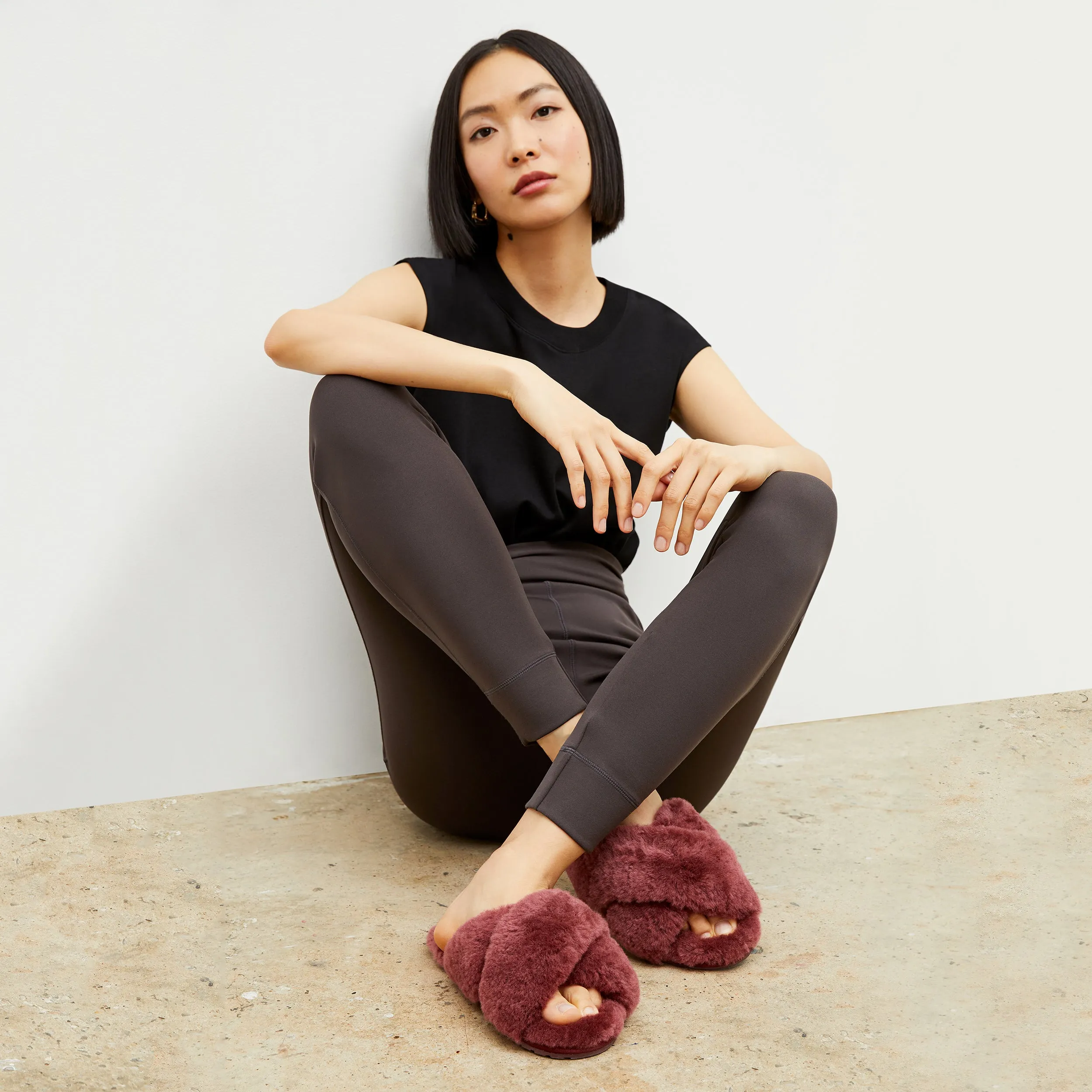 EMU Australia Mayberry Slipper :: Merlot