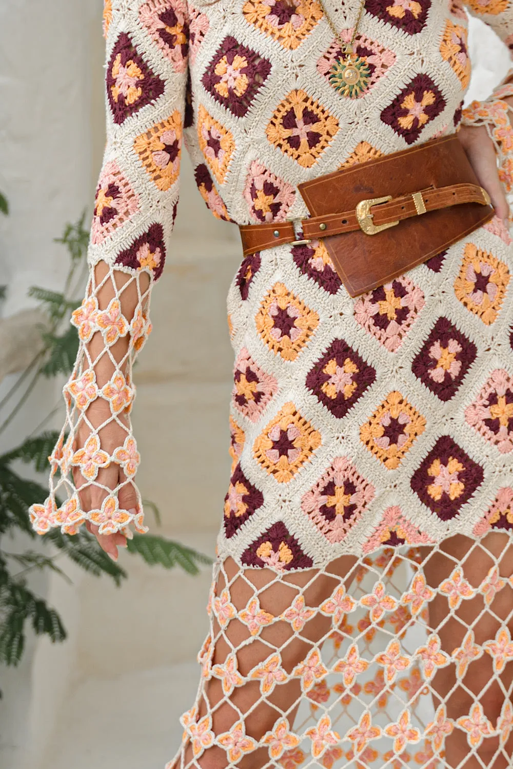 Even After All Crochet Midi Dress