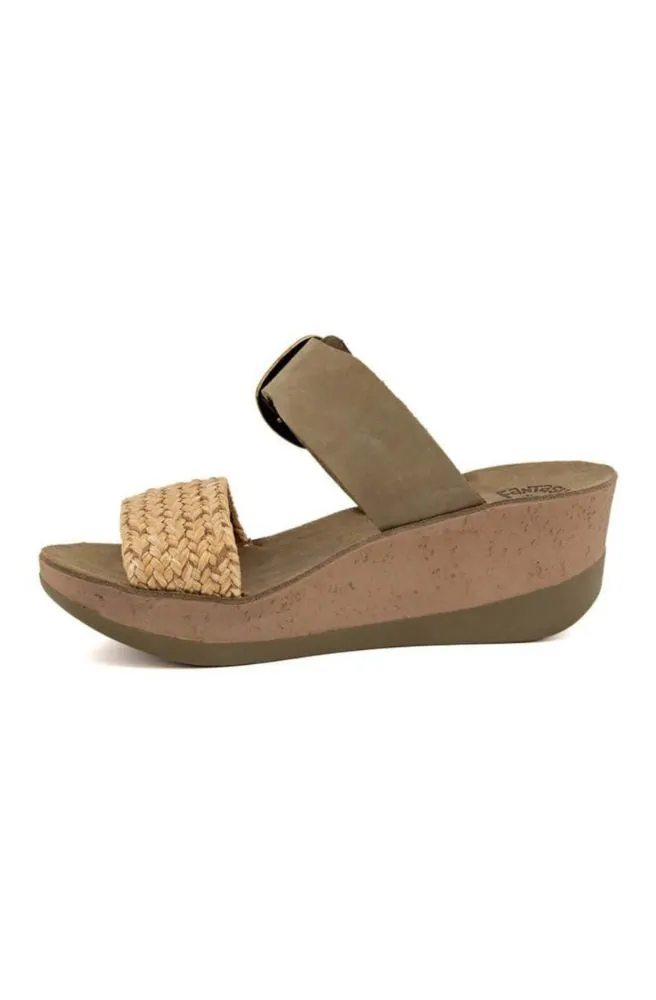Fantasy Sandals Roxy Khaki