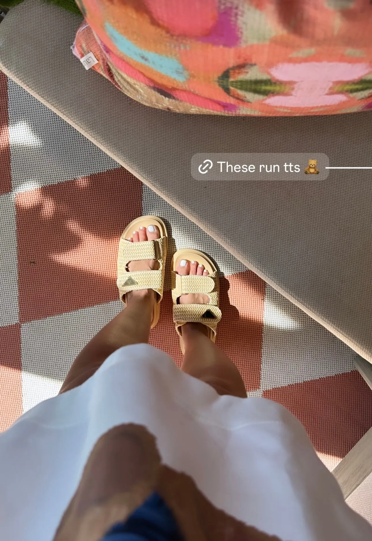 FINAL SALE!! The Tuscany Raffia Slide in Natural