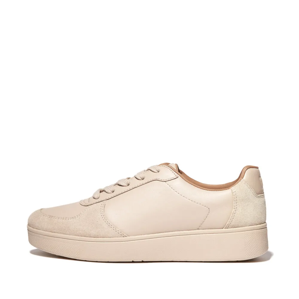 FitFlop RALLY Leather/Suede Panel Trainers