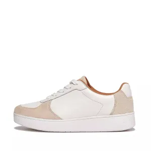 FitFlop RALLY Leather/Suede Panel Trainers