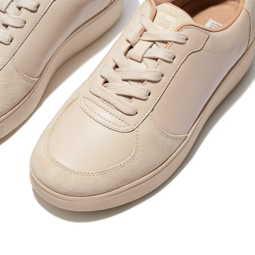 FitFlop RALLY Leather/Suede Panel Trainers
