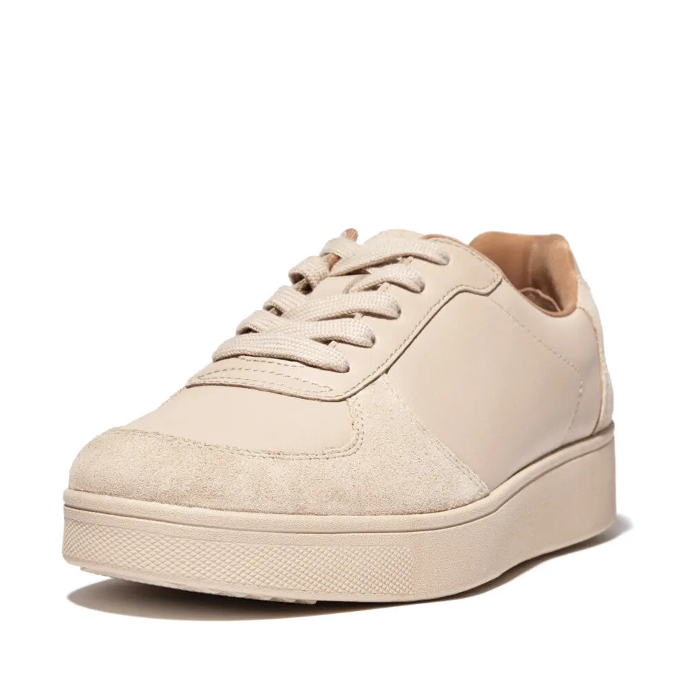 FitFlop RALLY Leather/Suede Panel Trainers