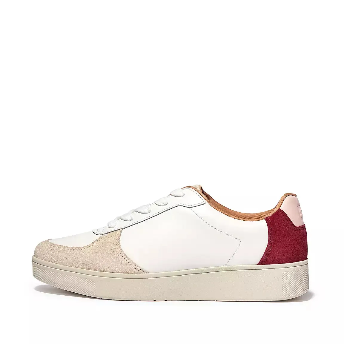 FitFlop RALLY Leather/Suede Panel Trainers