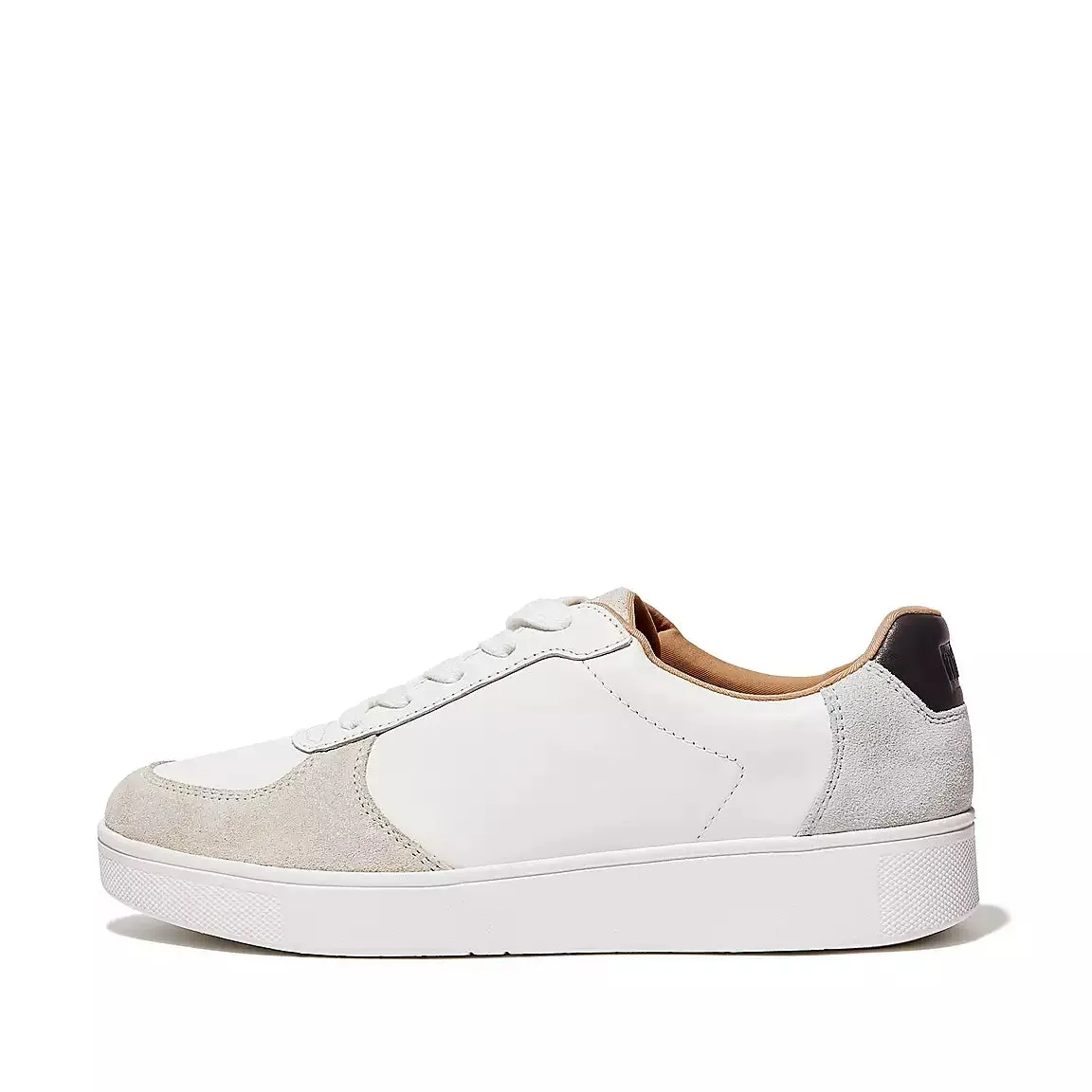 FitFlop RALLY Leather/Suede Panel Trainers