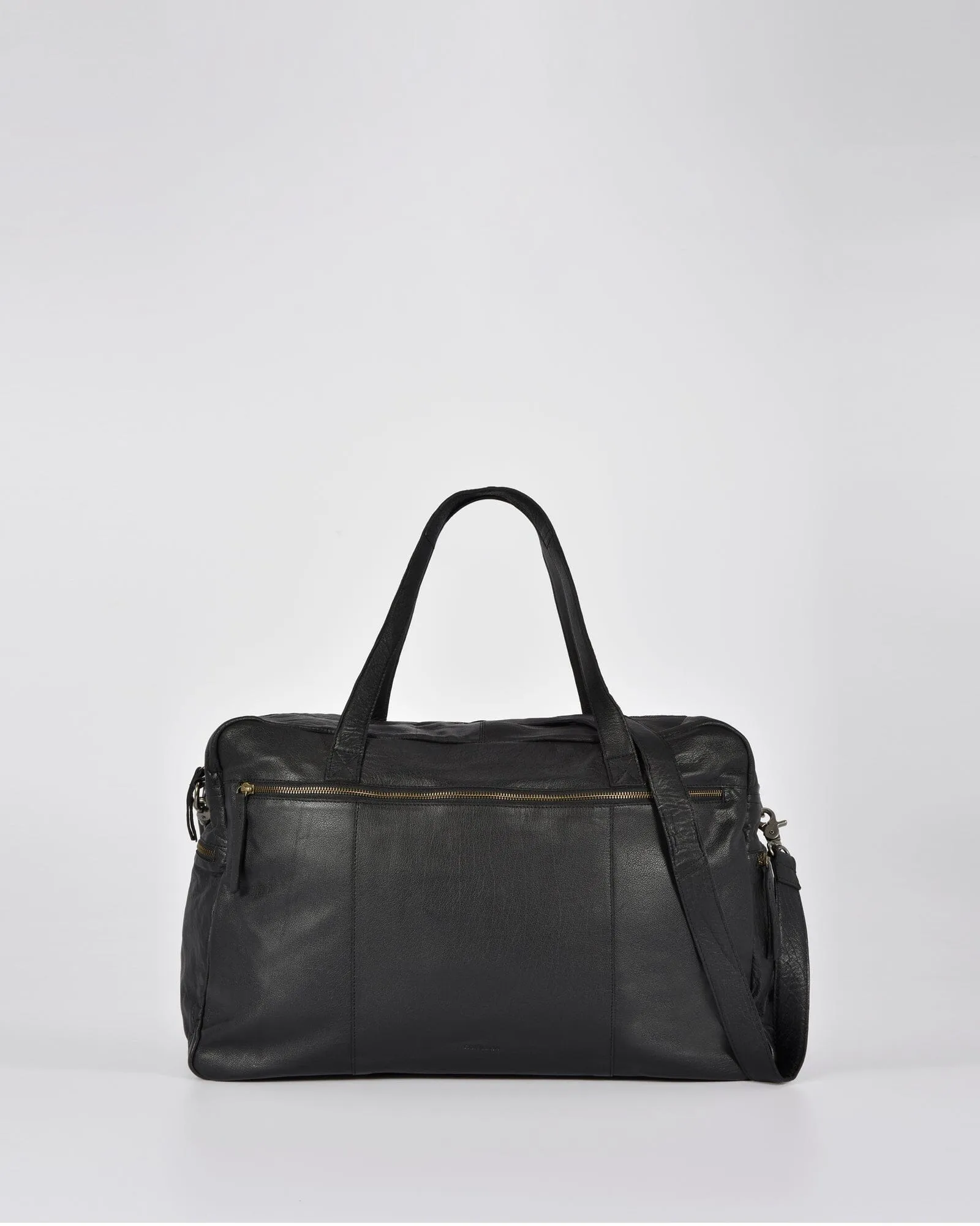 Fleming Leather Weekender Bag