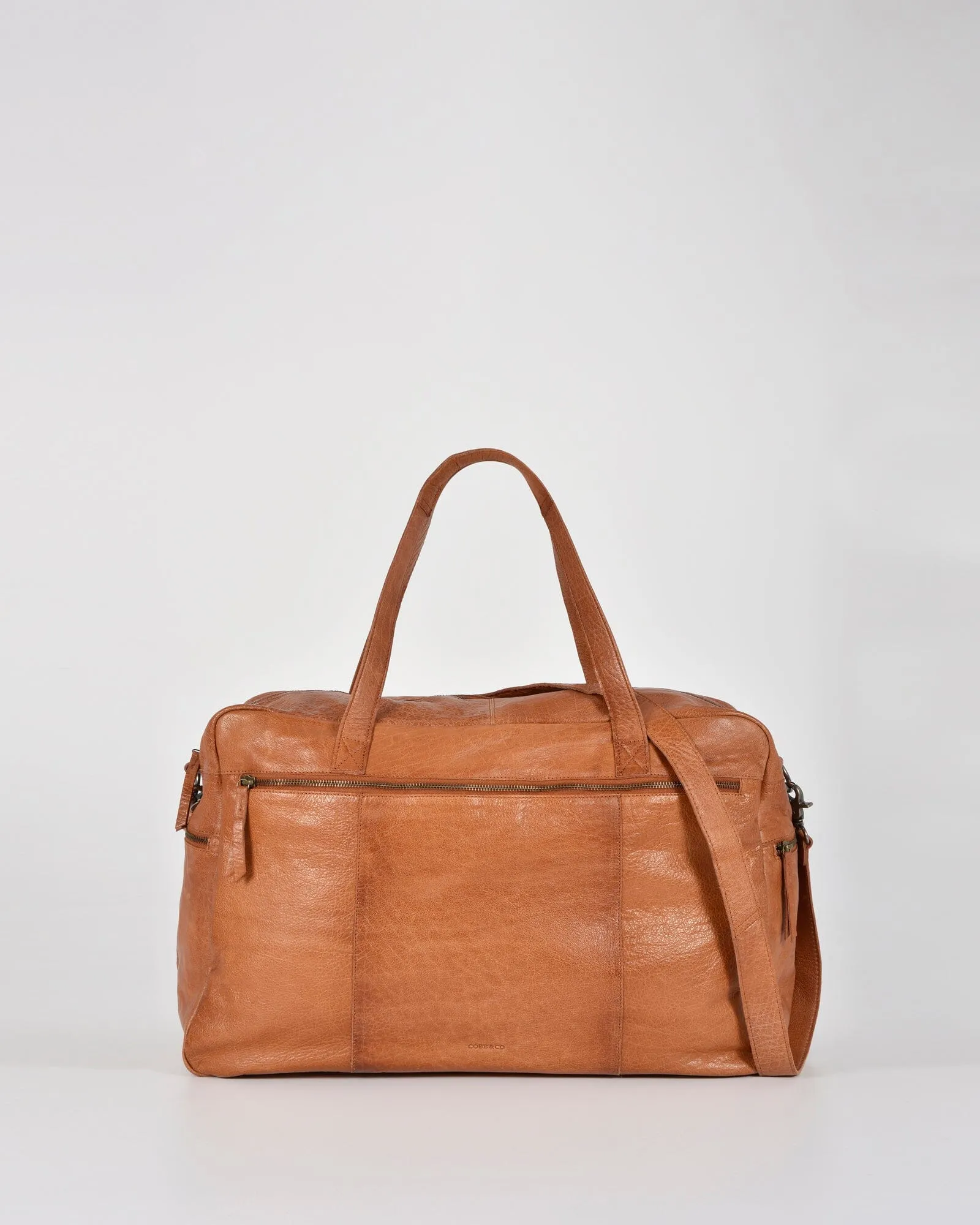 Fleming Leather Weekender Bag