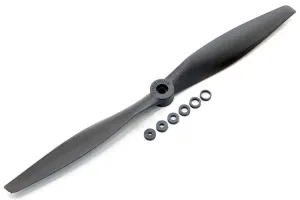 FlightLine 12x8 High Performance Electric Propeller - Black