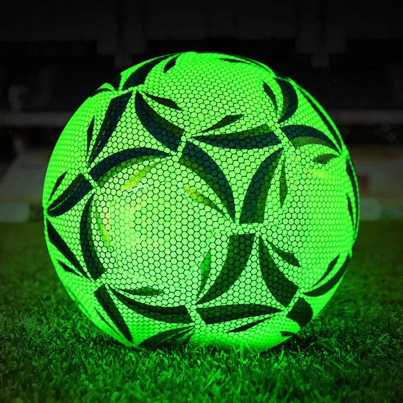 Fluoriscent Soccer Ball™ | Become a sporthero! Football Glowing Training Ball