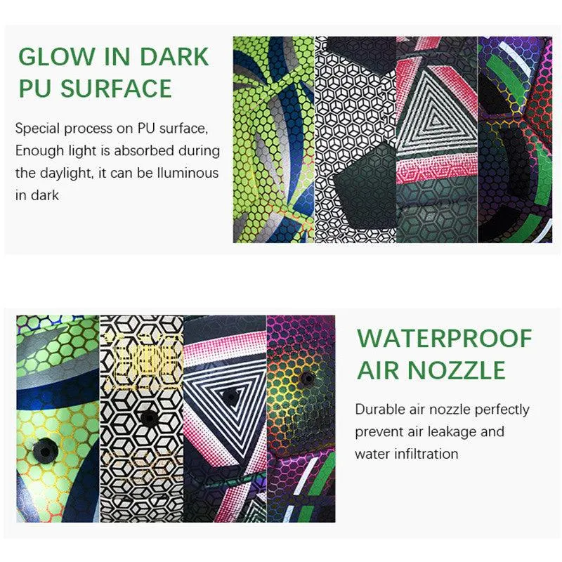 Fluoriscent Soccer Ball™ | Become a sporthero! Football Glowing Training Ball
