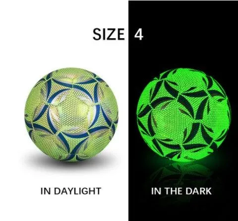 Fluoriscent Soccer Ball™ | Become a sporthero! Football Glowing Training Ball