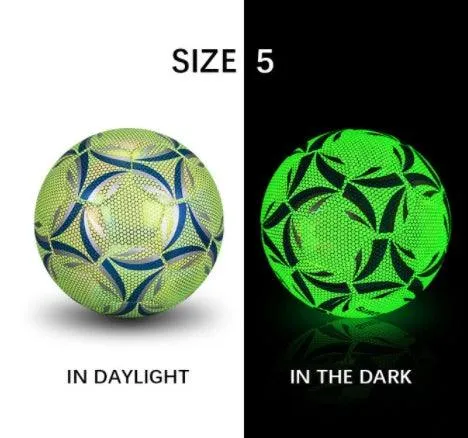 Fluoriscent Soccer Ball™ | Become a sporthero! Football Glowing Training Ball