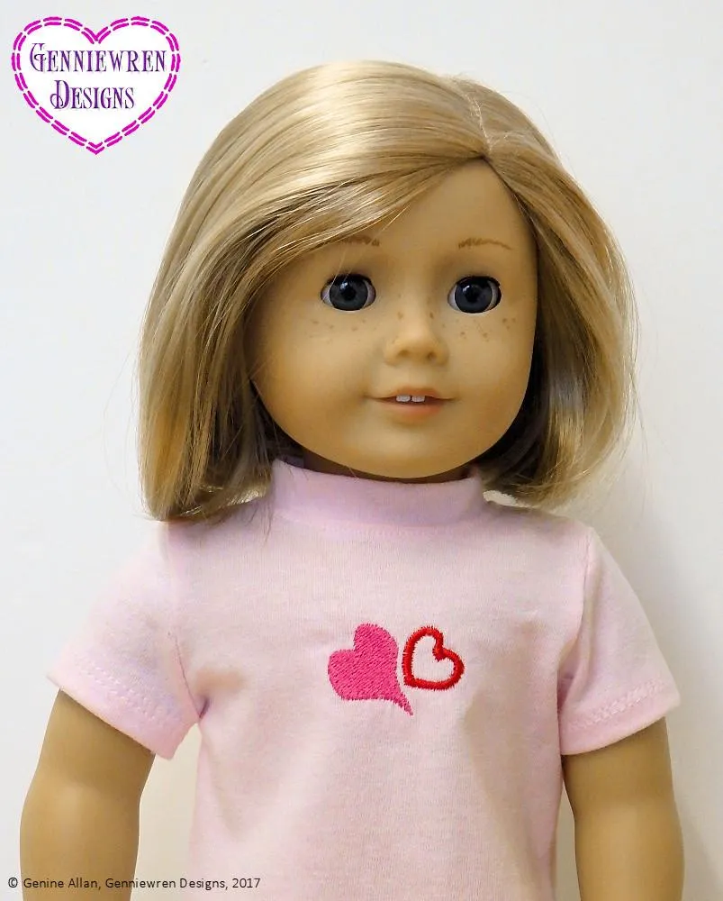 Free Hearts Machine Embroidery Design