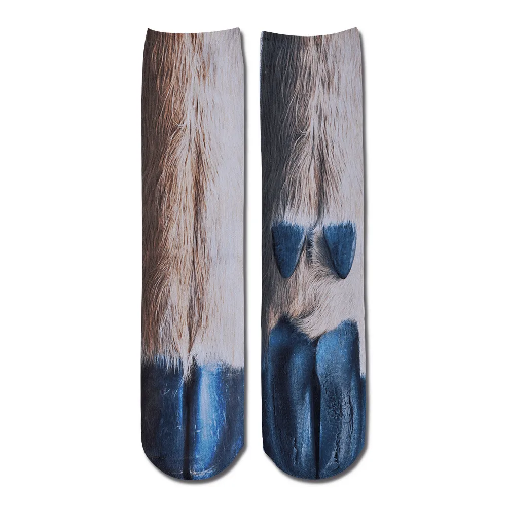 Funny 3D Print Animal Socks Feet Socks Funny Socks Gifts - Bradypus Feet