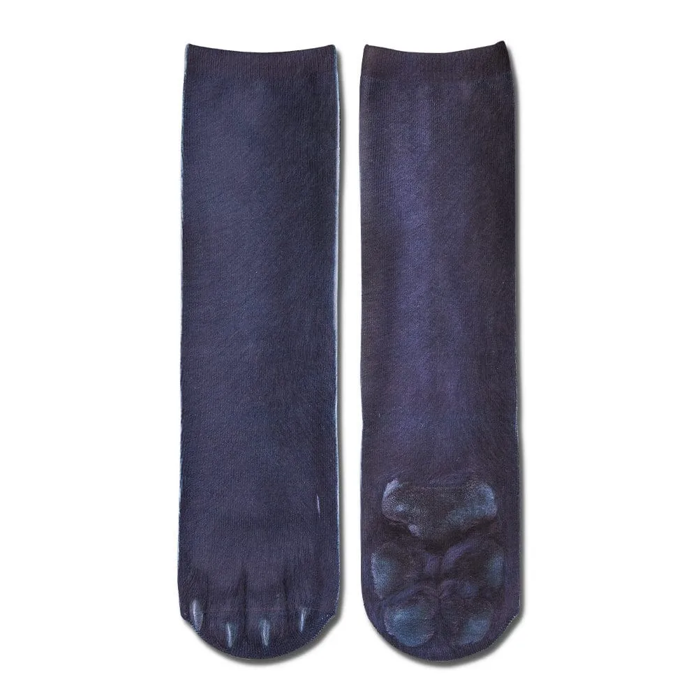 Funny 3D Print Animal Socks Feet Socks Funny Socks Gifts - Bradypus Feet