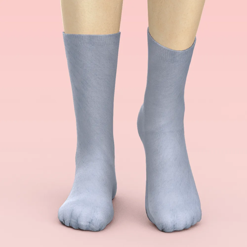 Funny 3D Print Animal Socks Feet Socks Funny Socks Gifts - Bradypus Feet