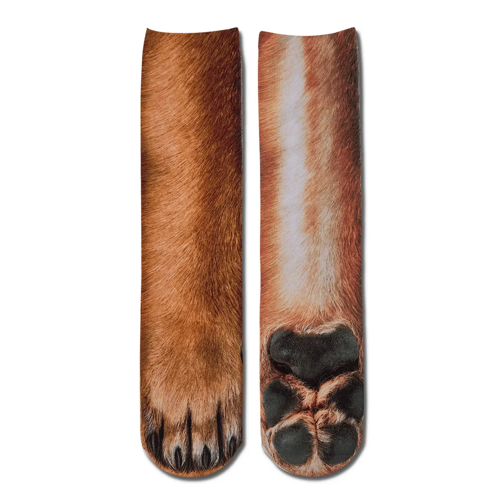 Funny 3D Print Animal Socks Feet Socks Funny Socks Gifts - Bradypus Feet
