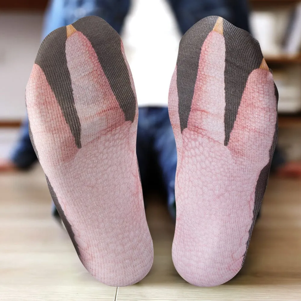 Funny 3D Print Animal Socks Feet Socks Funny Socks Gifts - Bradypus Feet