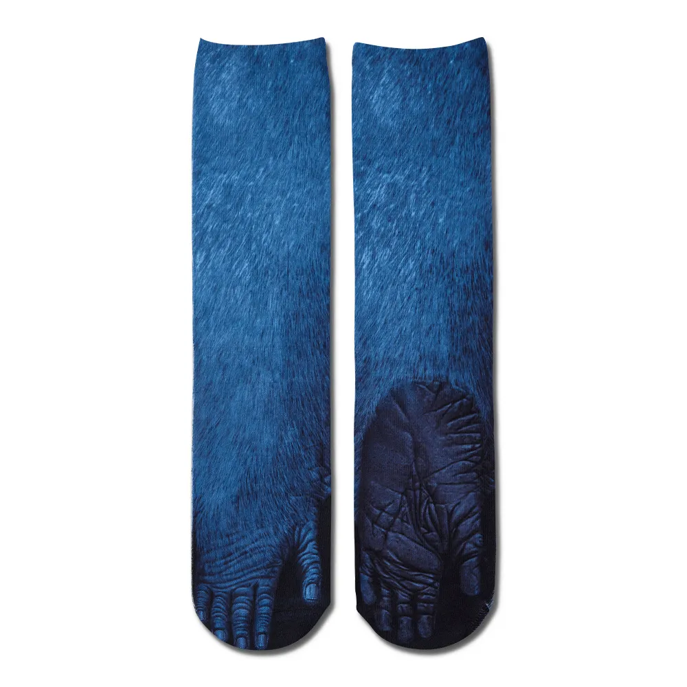 Funny 3D Print Animal Socks Feet Socks Funny Socks Gifts - Bradypus Feet