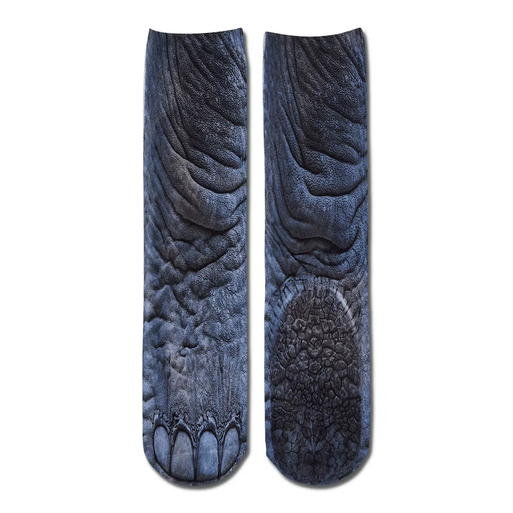 Funny 3D Print Animal Socks Feet Socks Funny Socks Gifts - Bradypus Feet