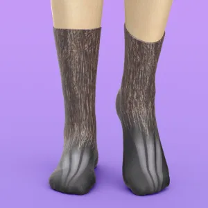 Funny 3D Print Animal Socks Feet Socks Funny Socks Gifts - Bradypus Feet